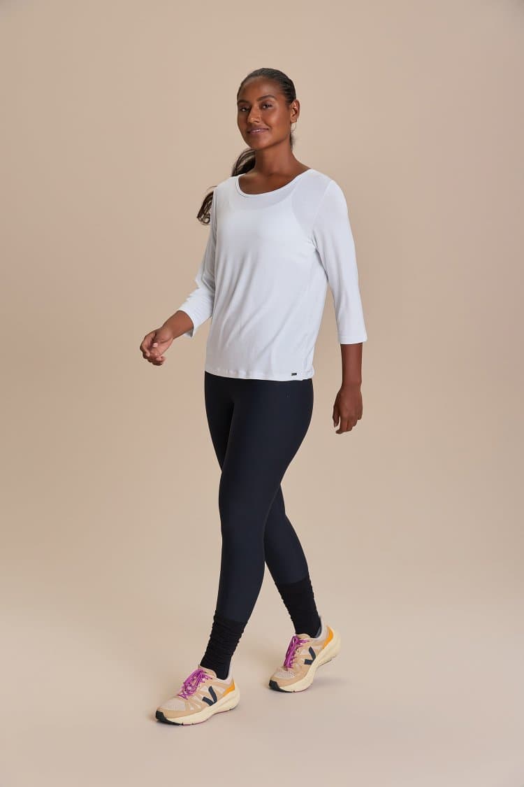 Camiseta ML Cross Back Visco