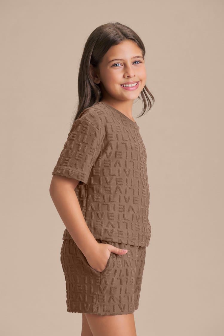 Camiseta LIVE Signature Jacquard Kids