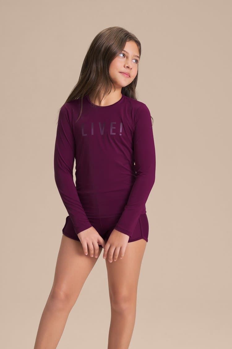 Camiseta ML Wide Unissex Kids