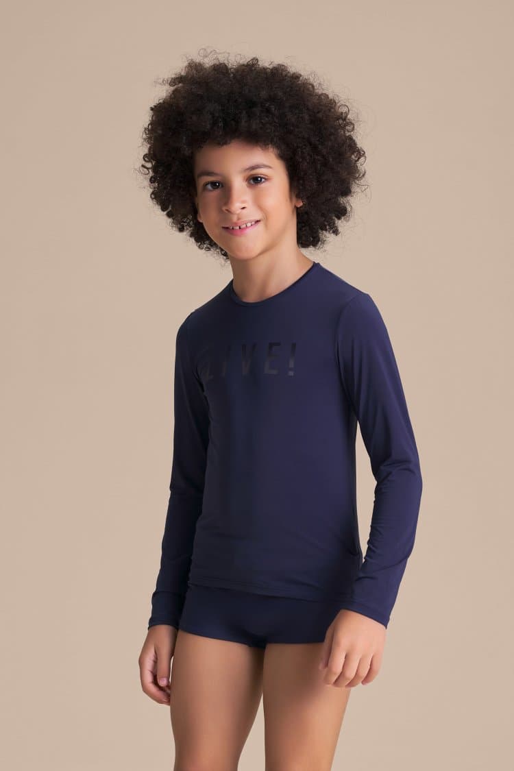 Camiseta ML Wide Unissex Kids